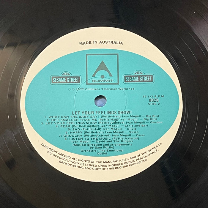 Sesame Street - Let Your Feelings Show! (Vinyl LP)