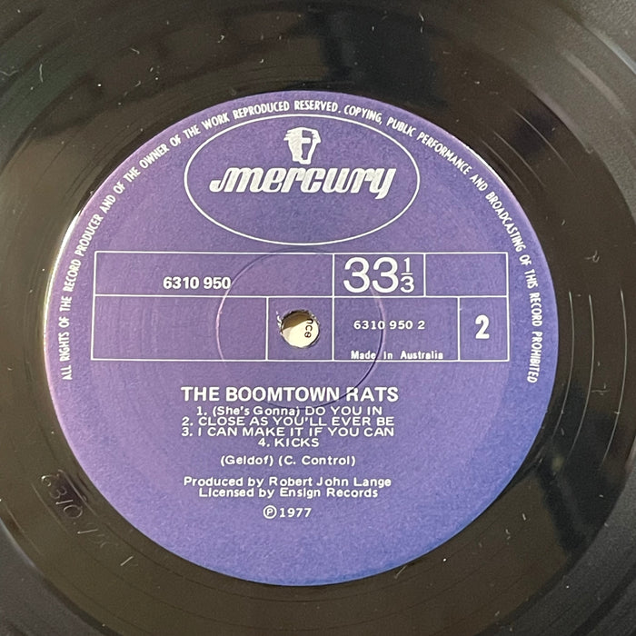 The Boomtown Rats - The Boomtown Rats (Vinyl LP)