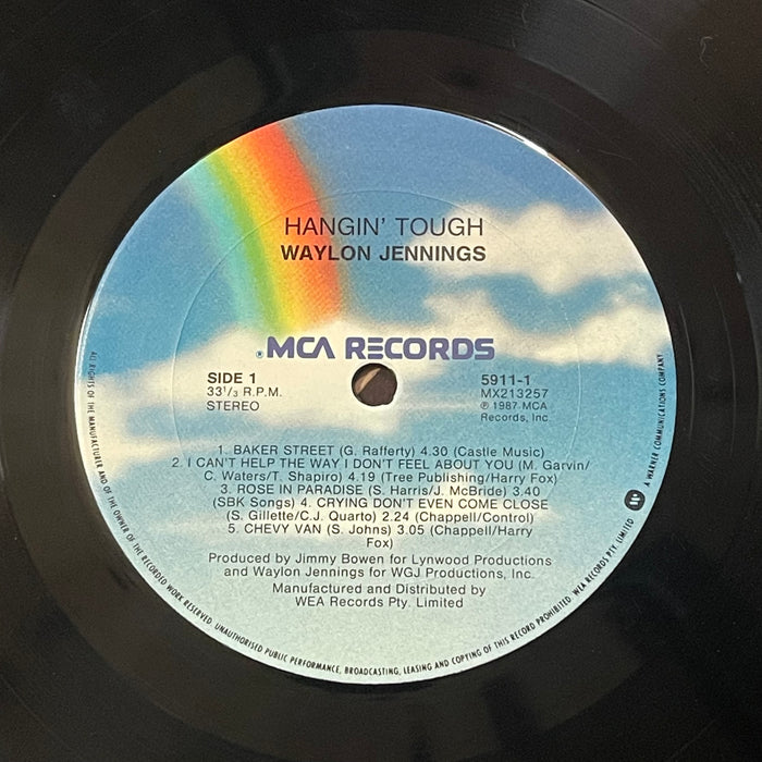 Waylon Jennings - Hangin' Tough (Vinyl LP)