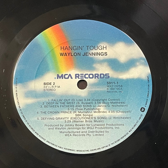 Waylon Jennings - Hangin' Tough (Vinyl LP)