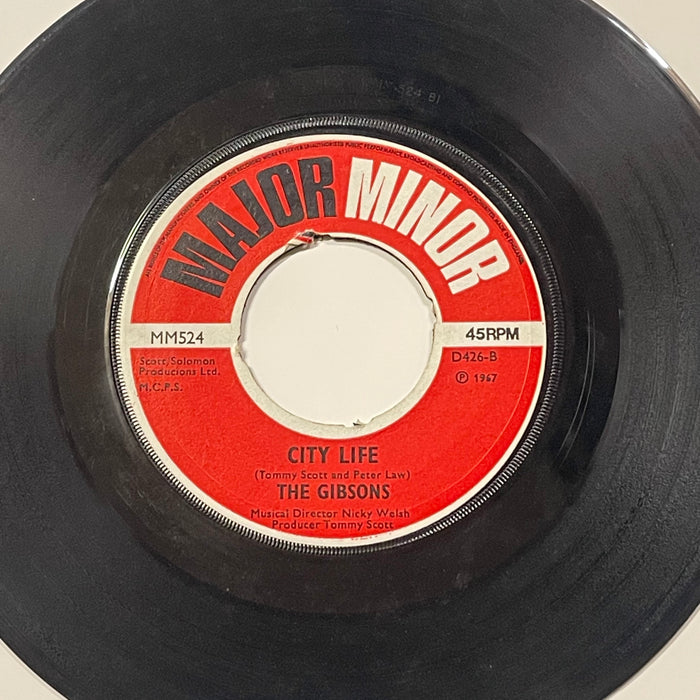 The Gibsons - Night And Day / City Life (7" Vinyl)
