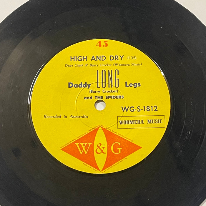 Daddy Long Legs And The Spiders - High And Dry (7" Vinyl)