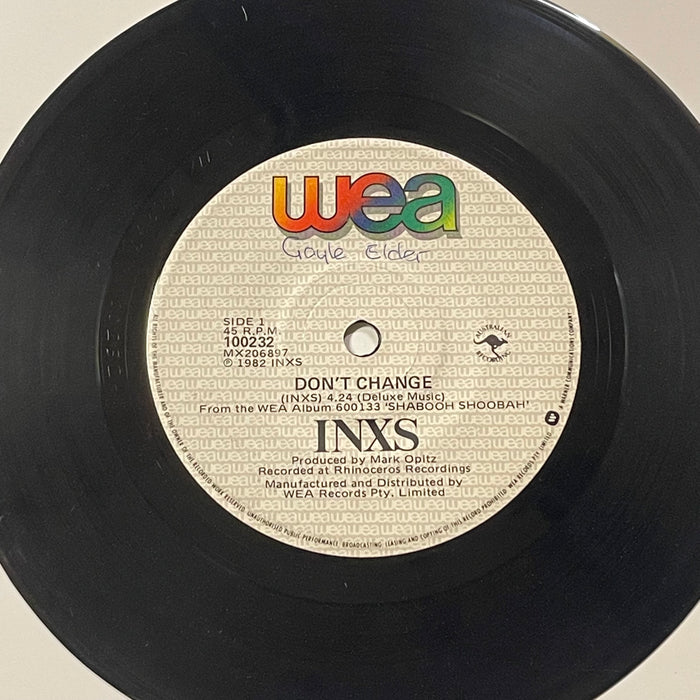 INXS - Don't Change (7" Vinyl)
