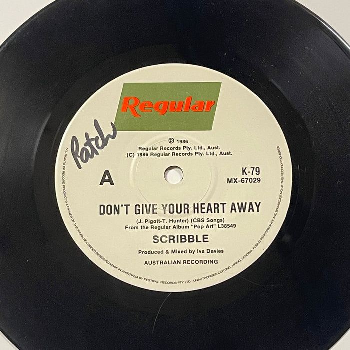 Scribble - Don't Give Your Heart Away (7" Vinyl)