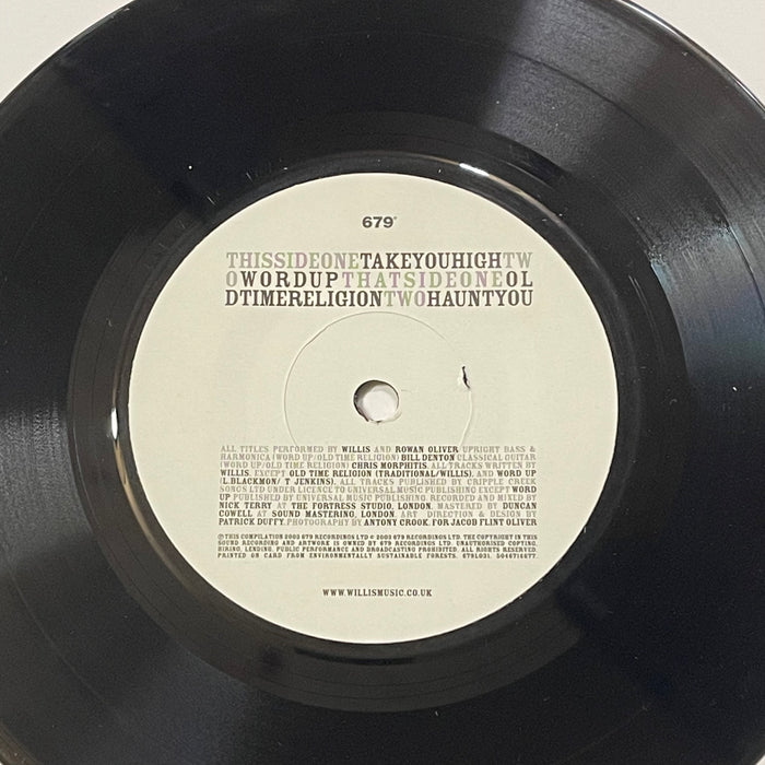 Willis - Take You High EP (7" Vinyl)