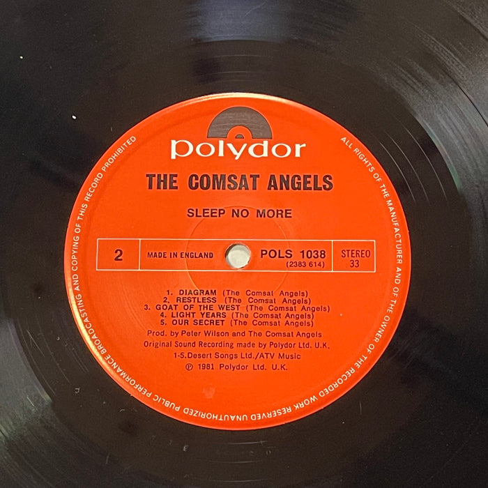 The Comsat Angels - Sleep No More (Vinyl LP)