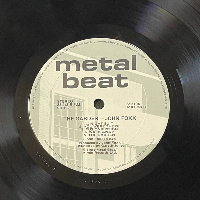 John Foxx - The Garden (Vinyl LP)