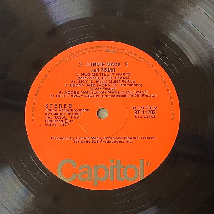 Lonnie Mack And Pismo - Lonnie Mack And Pismo (Vinyl LP)