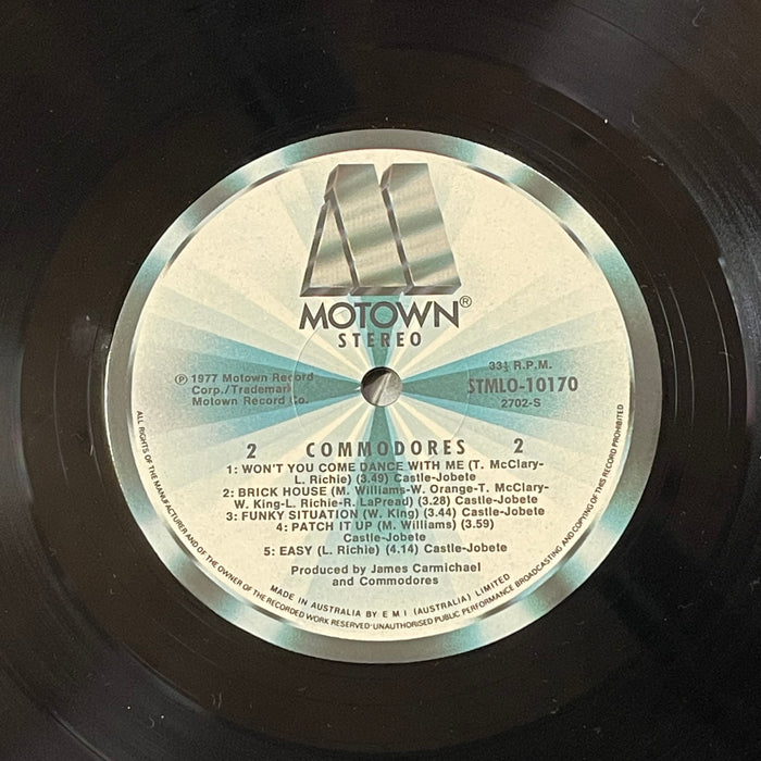 Commodores ‎- Commodores Zoom (Vinyl LP)