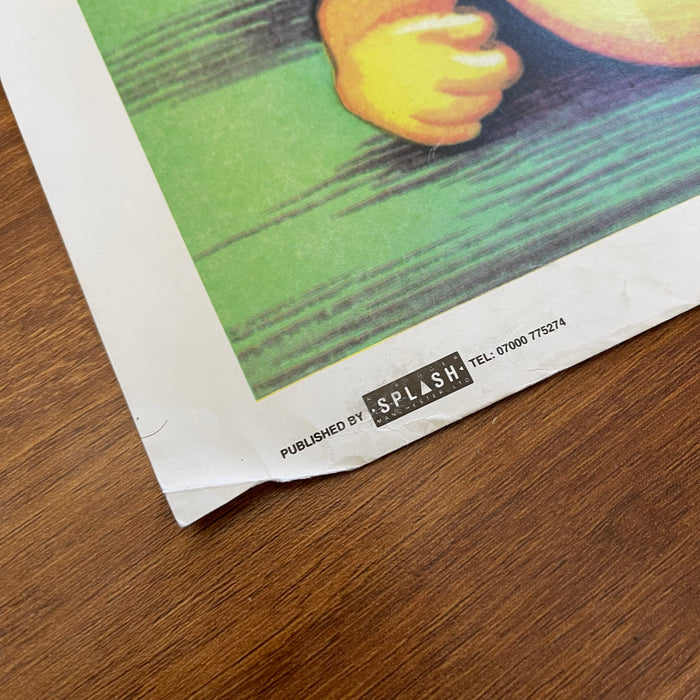 The Simpsons - Barts Creation Michelangelo (Vintage Poster)