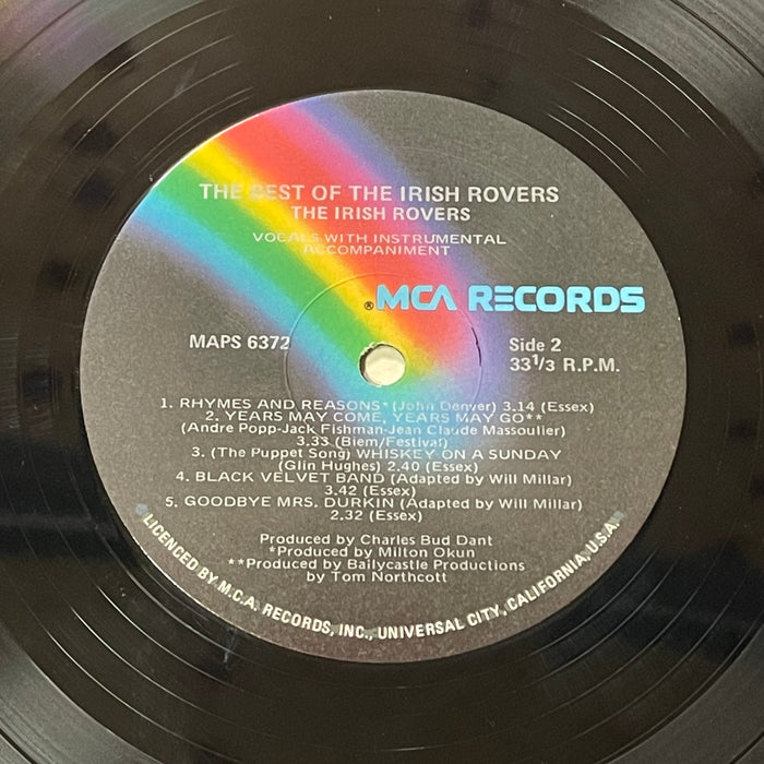The Irish Rovers - The Best Of The Irish Rovers (Vinyl LP)