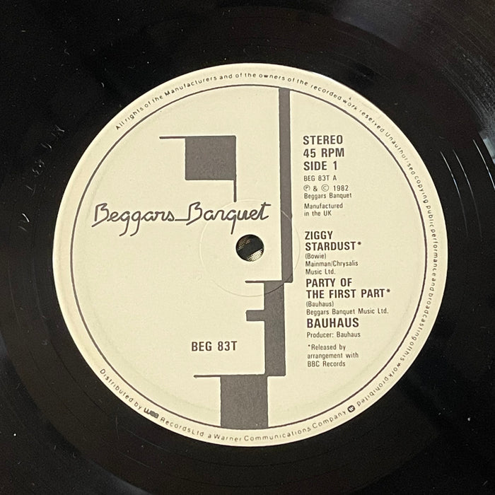 Bauhaus - Ziggy Stardust / Third Uncle (12" Single)