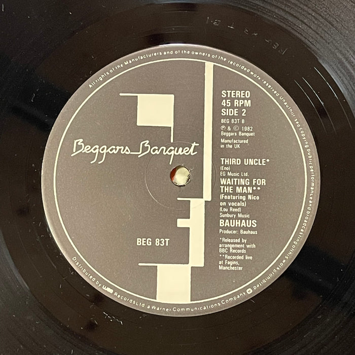 Bauhaus - Ziggy Stardust / Third Uncle (12" Single)