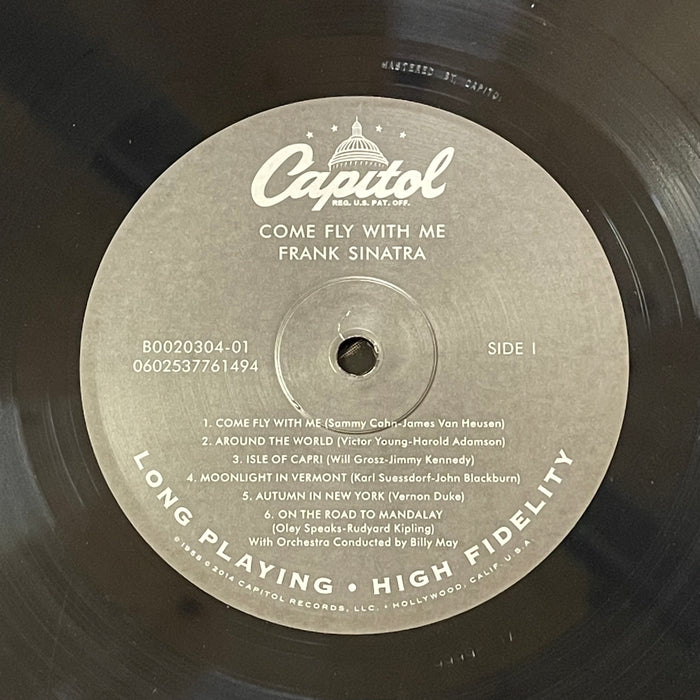Frank Sinatra, Billy May And His Orchestra - Come Fly With Me (Vinyl LP)