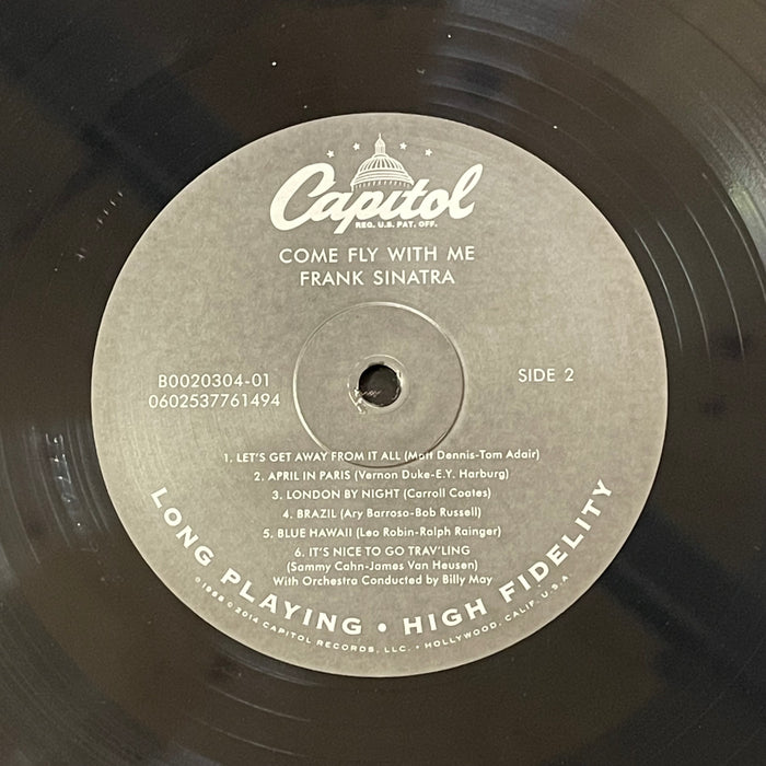 Frank Sinatra, Billy May And His Orchestra - Come Fly With Me (Vinyl LP)