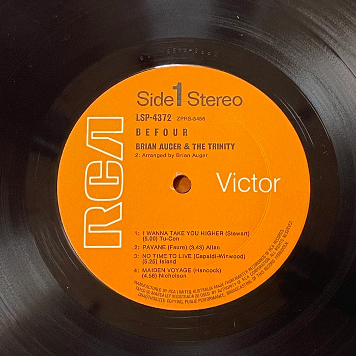Brian Auger & The Trinity - Befour (Vinyl LP)