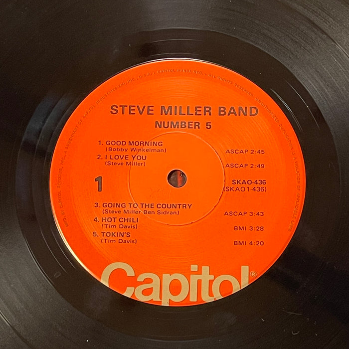 Steve Miller Band - Number 5 (Vinyl LP)[Gatefold]