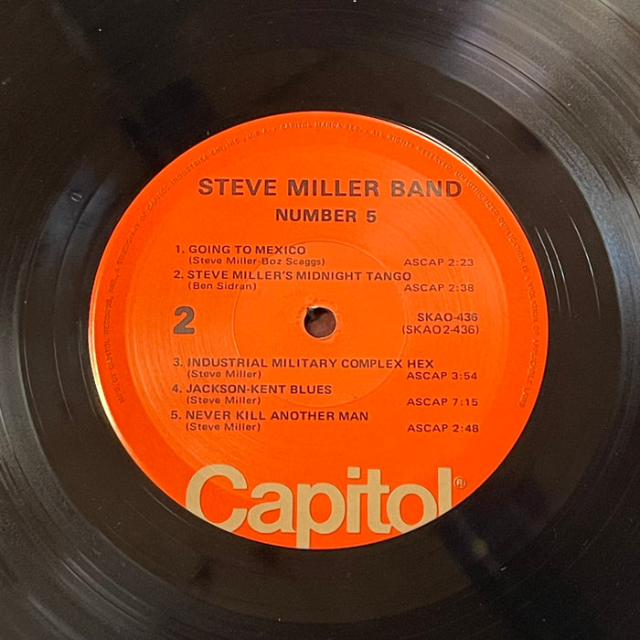Steve Miller Band - Number 5 (Vinyl LP)[Gatefold]