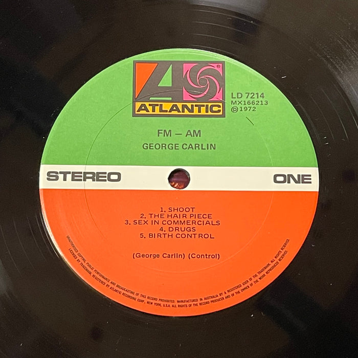 George Carlin - FM & AM (Vinyl LP)