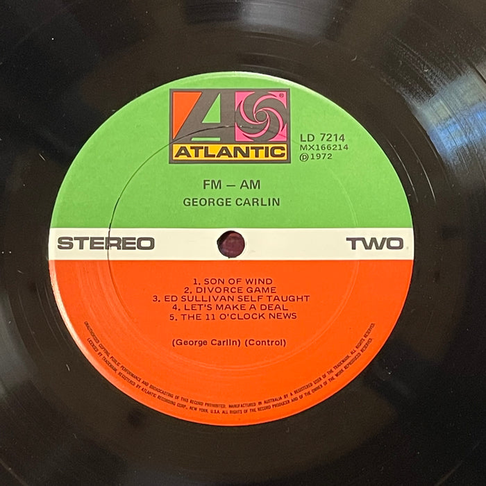 George Carlin - FM & AM (Vinyl LP)