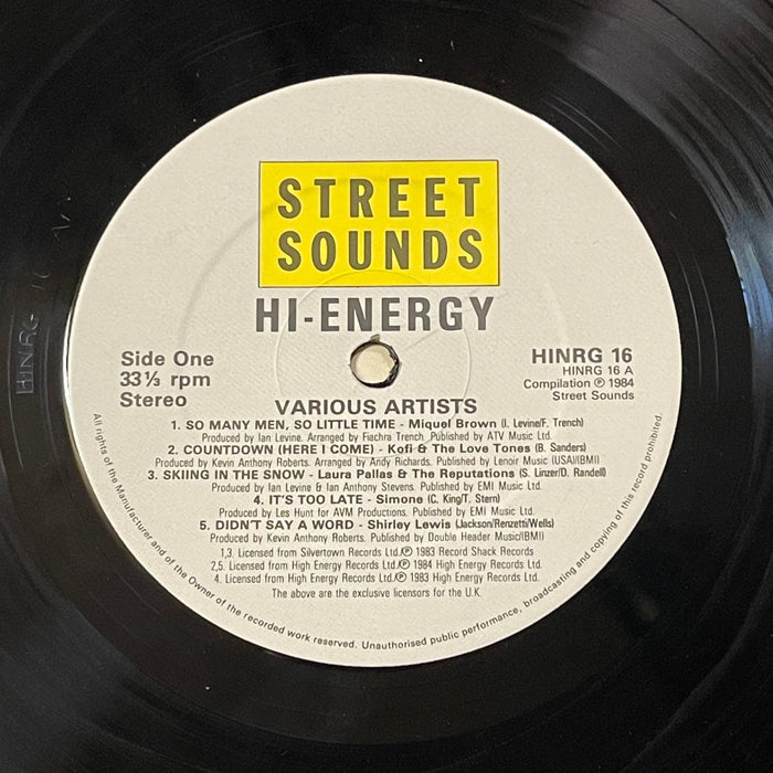 Various - Hi-Energy (Vinyl LP)