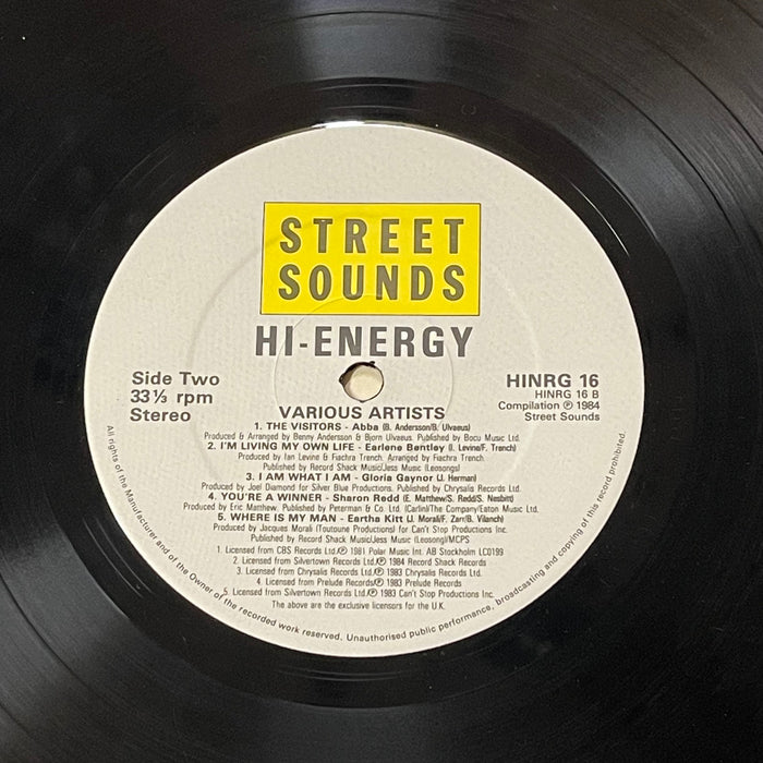 Various - Hi-Energy (Vinyl LP)