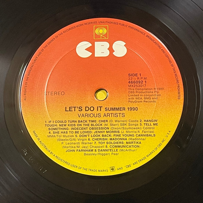 Various - Let's Do It (Summer 1990) (Vinyl LP)