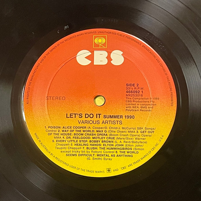 Various - Let's Do It (Summer 1990) (Vinyl LP)