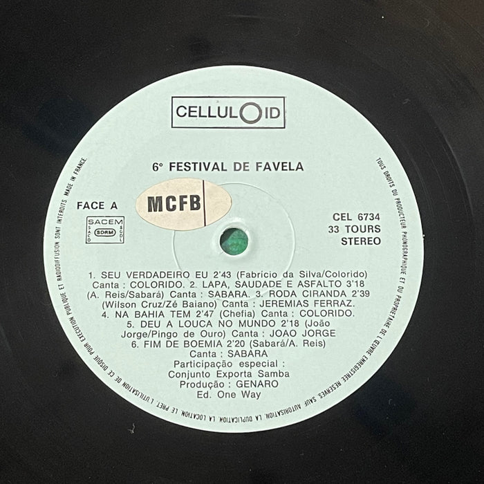 Various - 6º Festival De Favela (Vinyl LP)