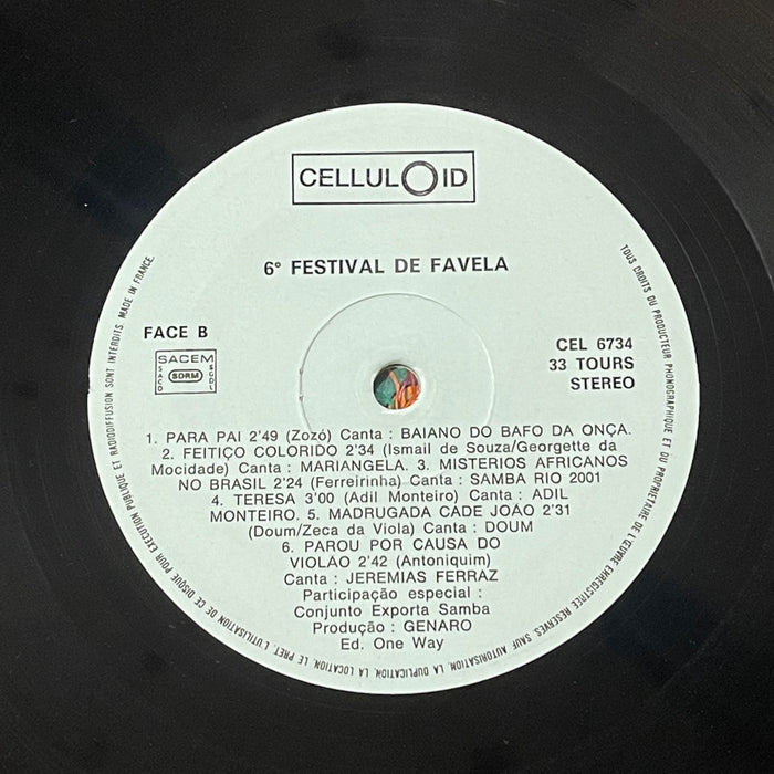Various - 6º Festival De Favela (Vinyl LP)