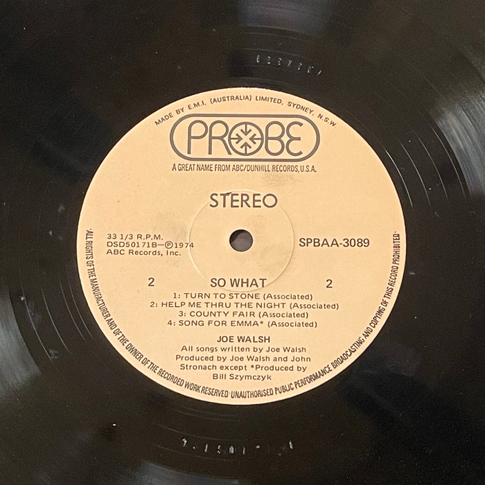 Joe Walsh - So What (Vinyl LP)[Gatefold]