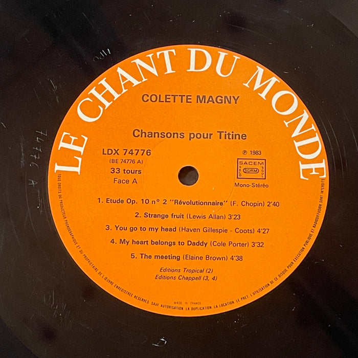 Colette Magny - Chansons Pour Titine (Vinyl LP)[Gatefold]