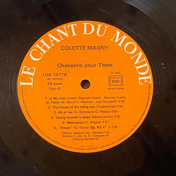 Colette Magny - Chansons Pour Titine (Vinyl LP)[Gatefold]