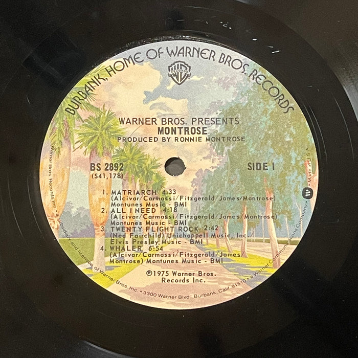 Montrose - Warner Bros. Presents Montrose! (Vinyl LP)