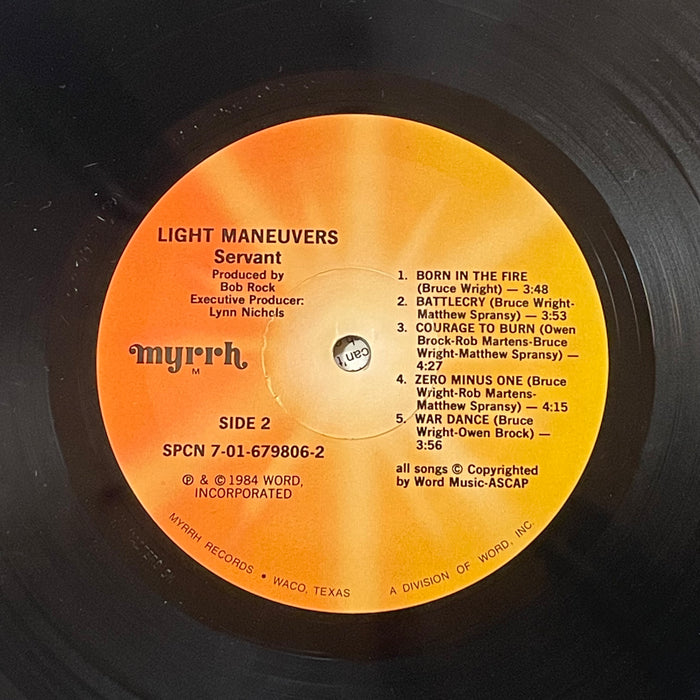 Servant - Light Maneuvers (Vinyl LP)