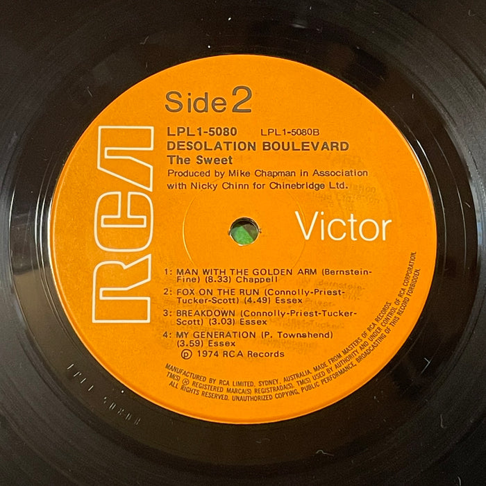The Sweet - Desolation Boulevard (Vinyl LP)[Gatefold]