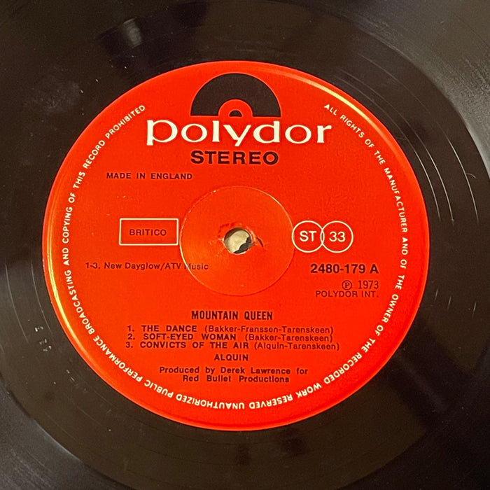 Alquin - The Mountain Queen (Vinyl LP)[Gatefold]