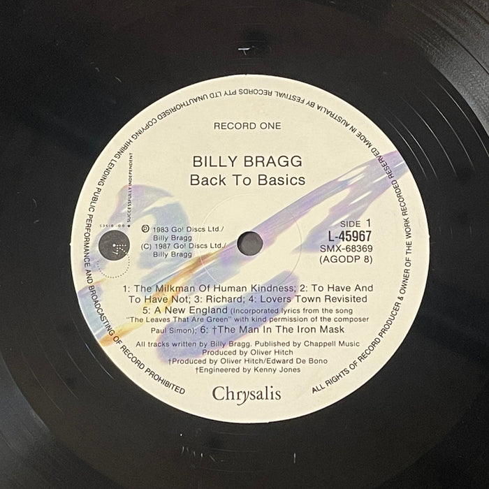 Billy Bragg - Back To Basics (Vinyl 2LP)