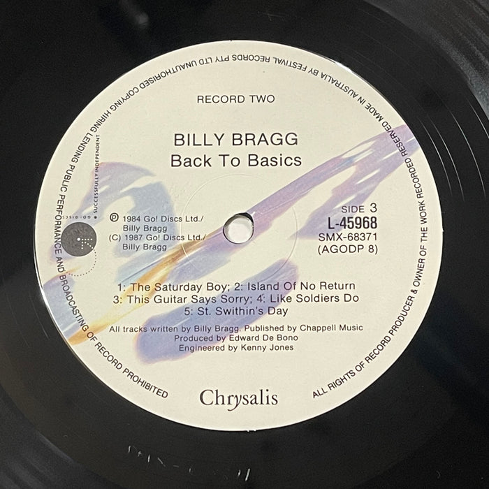 Billy Bragg - Back To Basics (Vinyl 2LP)