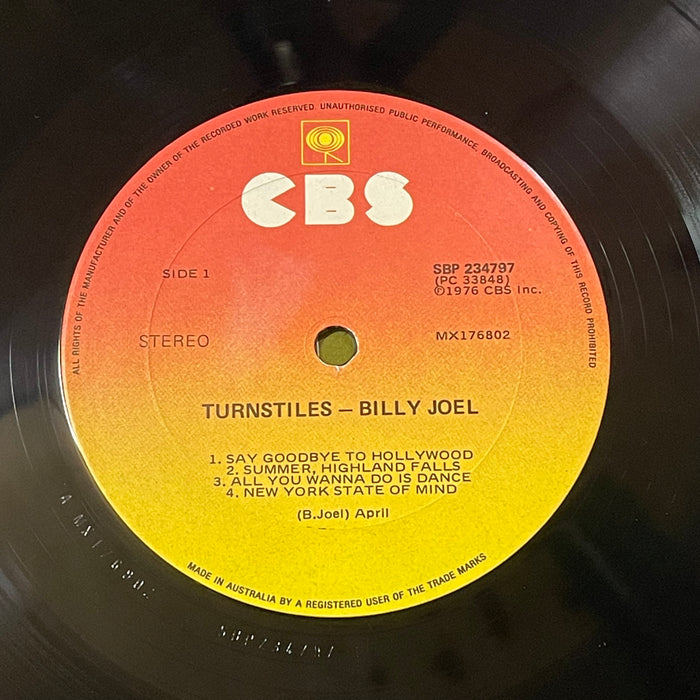 Billy Joel - Turnstiles (Vinyl LP)