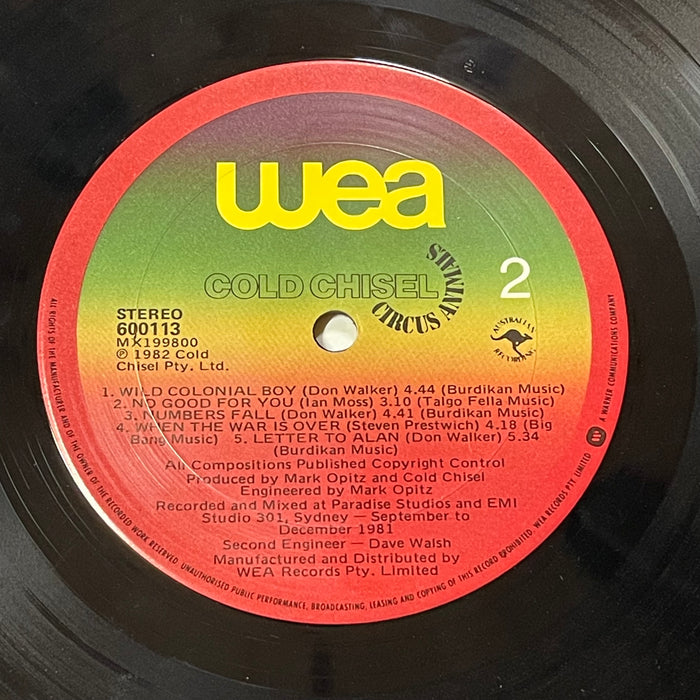 Cold Chisel - Circus Animals (Vinyl LP)