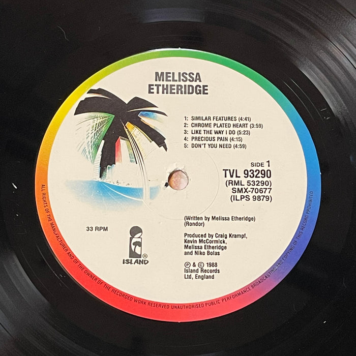 Melissa Etheridge - Melissa Etheridge (Vinyl LP)