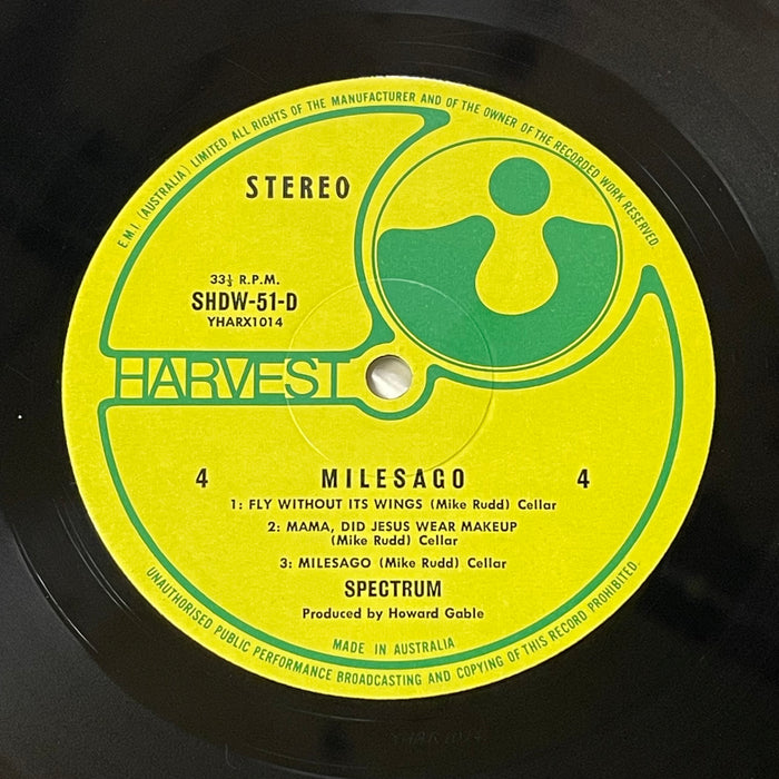 Spectrum - Milesago (Vinyl 2LP)[Gatefold]