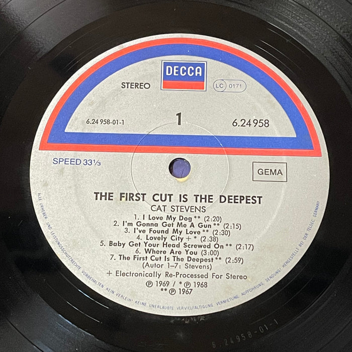 Cat Stevens - The First Cut Is The Deepest (Vinyl LP)