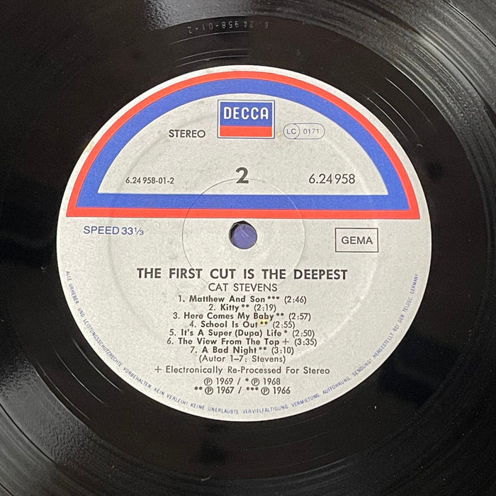 Cat Stevens - The First Cut Is The Deepest (Vinyl LP)