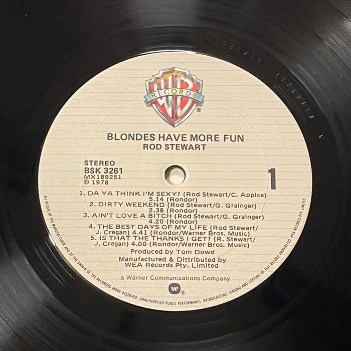Rod Stewart - Blondes Have More Fun (Vinyl LP)[Gatefold]