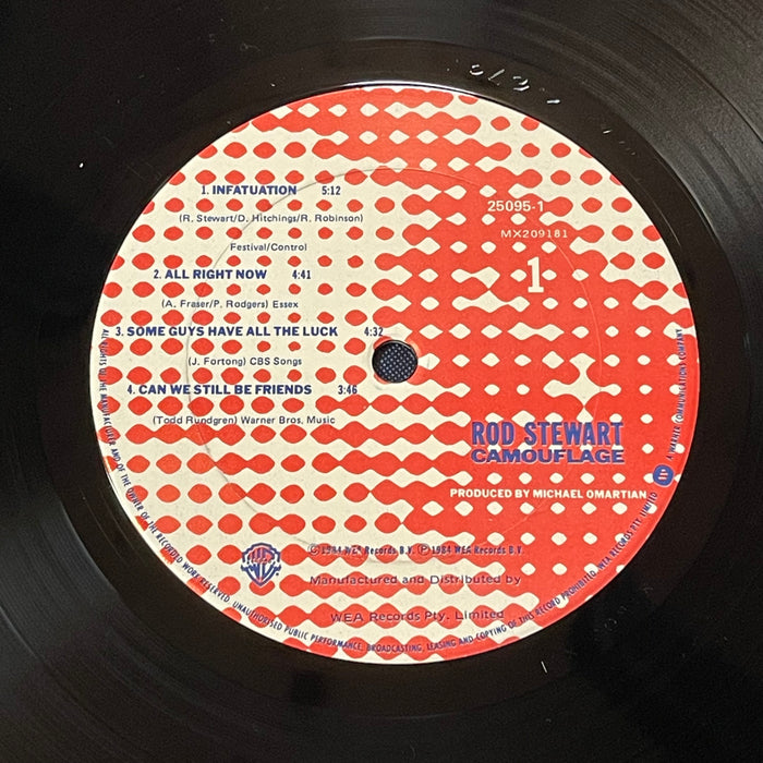 Rod Stewart - Camouflage (Vinyl LP)