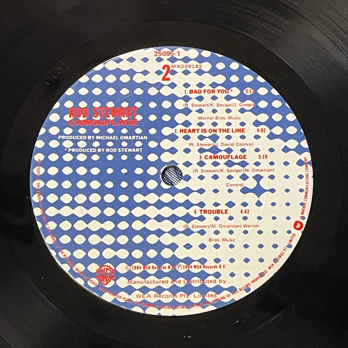 Rod Stewart - Camouflage (Vinyl LP)