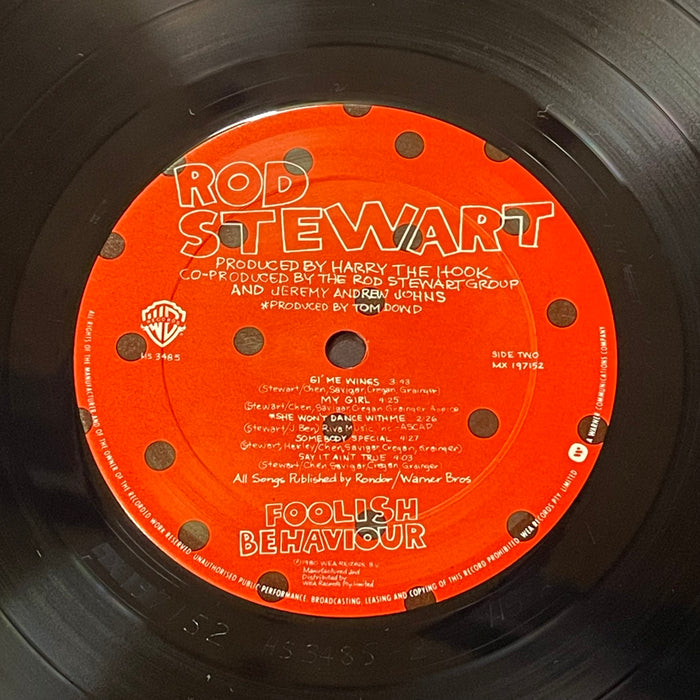 Rod Stewart - Foolish Behaviour (Vinyl LP)