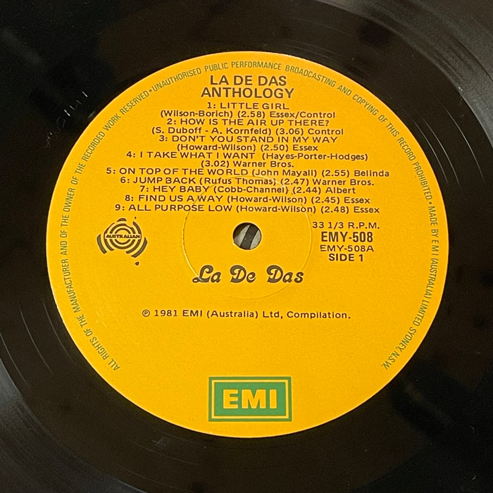 The La De Das ‎- Rock 'n' Roll Decade 1964-'74 (vinl 2LP)[Gatefold]